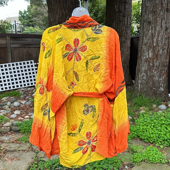 Sun Child Silk Jacket with Belt - Picture 6 of 9